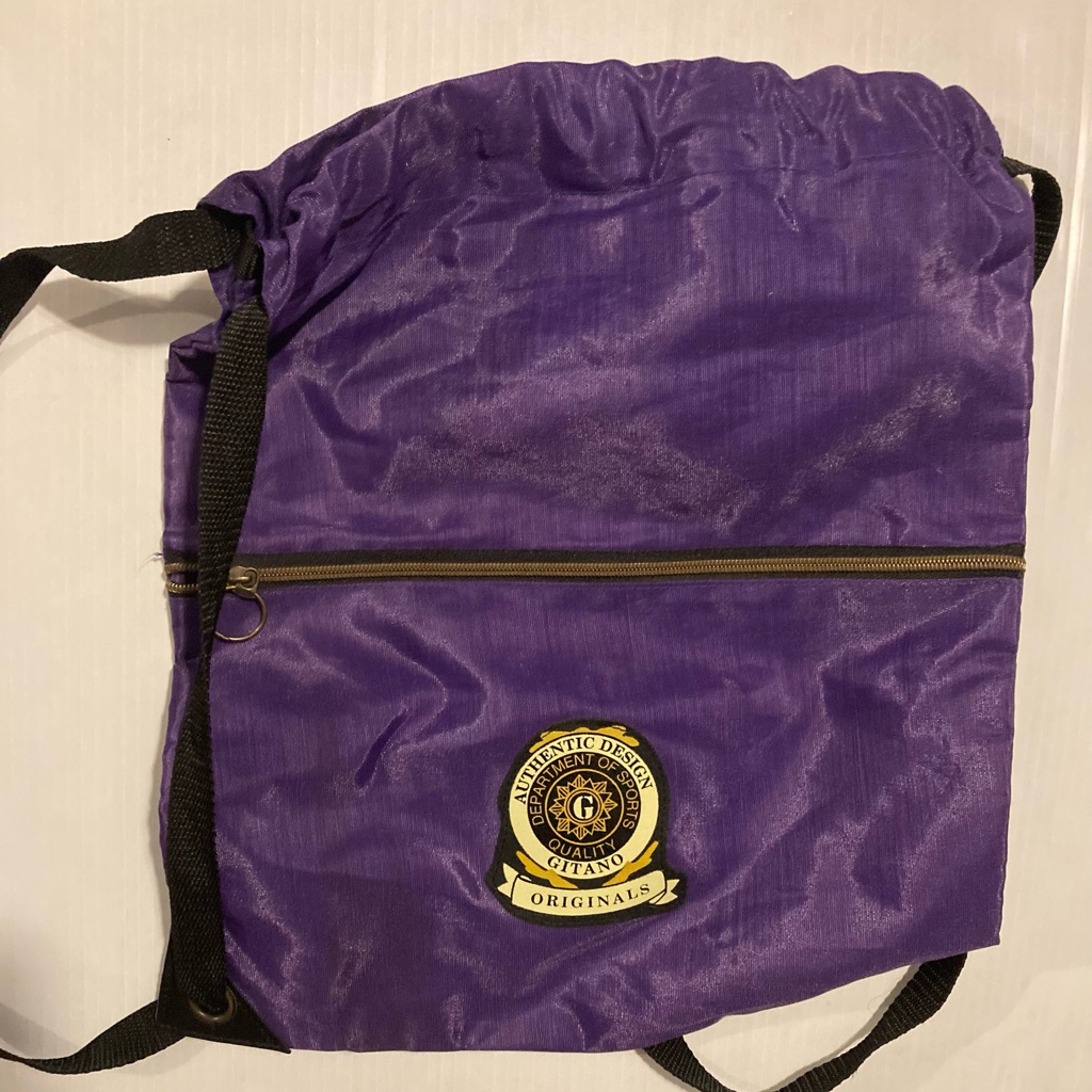 Vintage Gitano Drawstring Backpack